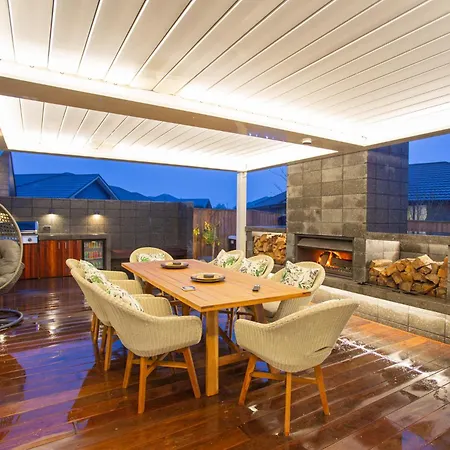 Luxury Spa, Outdoor Fireplace & Games Room - Sleeps 10, 18 Mins From Chc Airport Prebbleton Exterior photo
